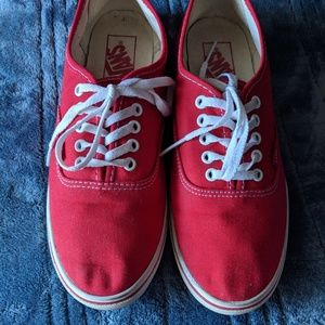 Red vans